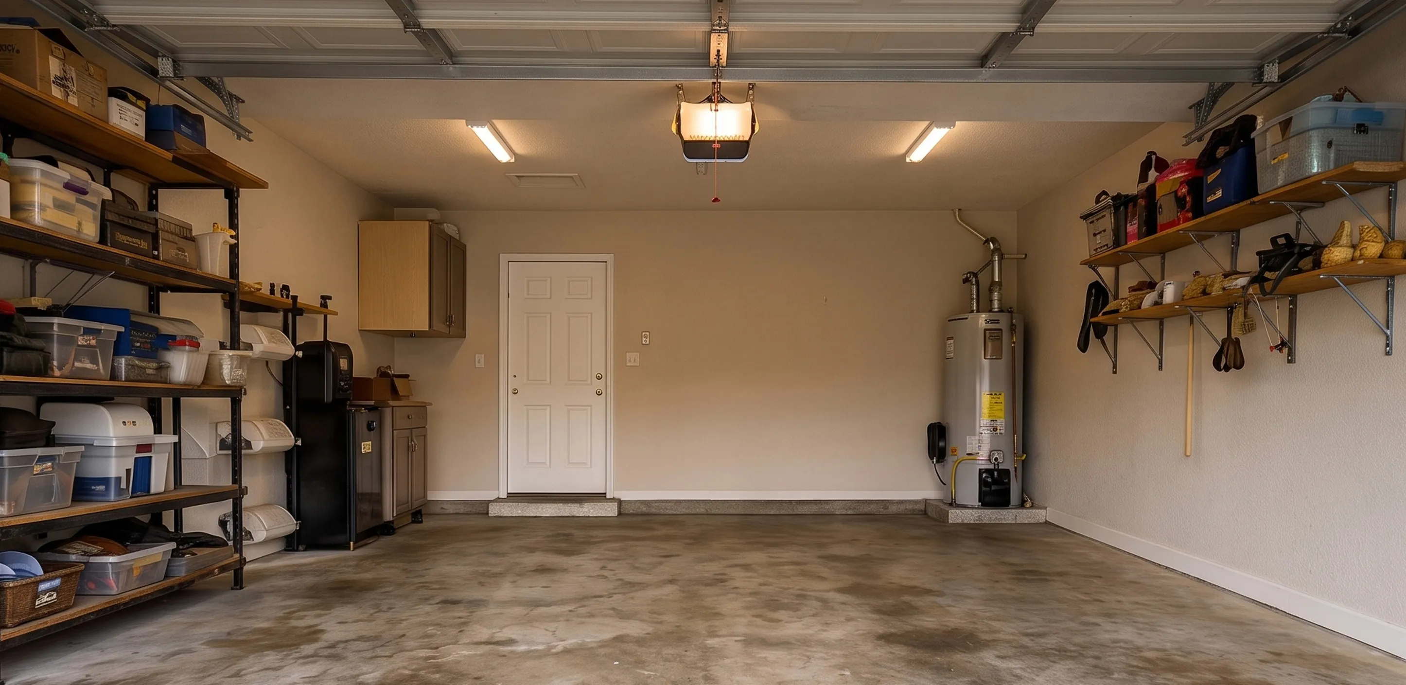 Garage Flooring — before coating