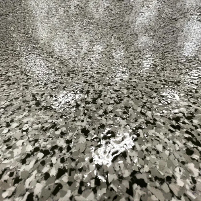 Polished marble church flooring installation